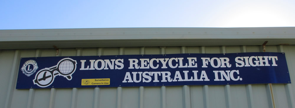 The Lions Eyeglass Recycling Centre